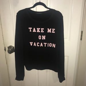 Take Me On Vacation Wildfox Sweater
